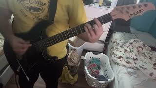 Bush - Distant Voices rhythm guitar cover