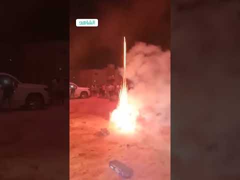 استخدام أسلحة مضادة للطائرات في حفل زفاف ليبي