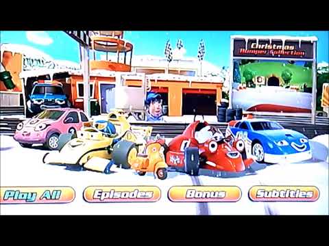 DVD Opening to Roary the Racing Car Christmas Bumper Collection UK