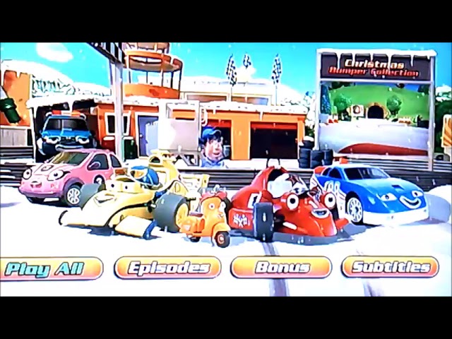 DVD Opening to Roary the Racing Car Christmas Bumper Collection UK
