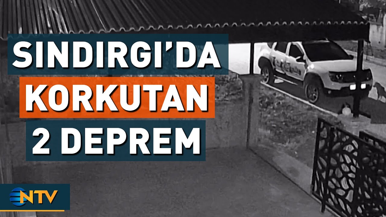 Sındırgıda 4,5 Büyüklüğünde Korkutan 2 Deprem | NTV