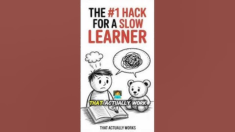 Slow Learner? Try This #1 Hack