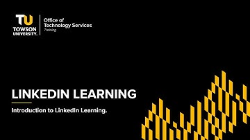 Introduction to LinkedIn Learning