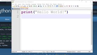 How to Execute a Python Script in Notepad++