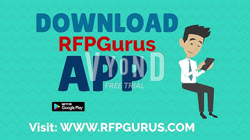 Rfpgurus | Marketing rfp database |  RFP Bids |  find rfp opportunities