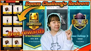 Bonus challenge ဖွင့်နည်း | Bonus challenge ဆော့ပြီး UC ယူနည်း