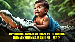 MERINDING!!BAYI MALANG INI DI SELAMATKAN BUAYA PUTIH PENJAGA SUNGAI!! BIKIN WARGA GEGER