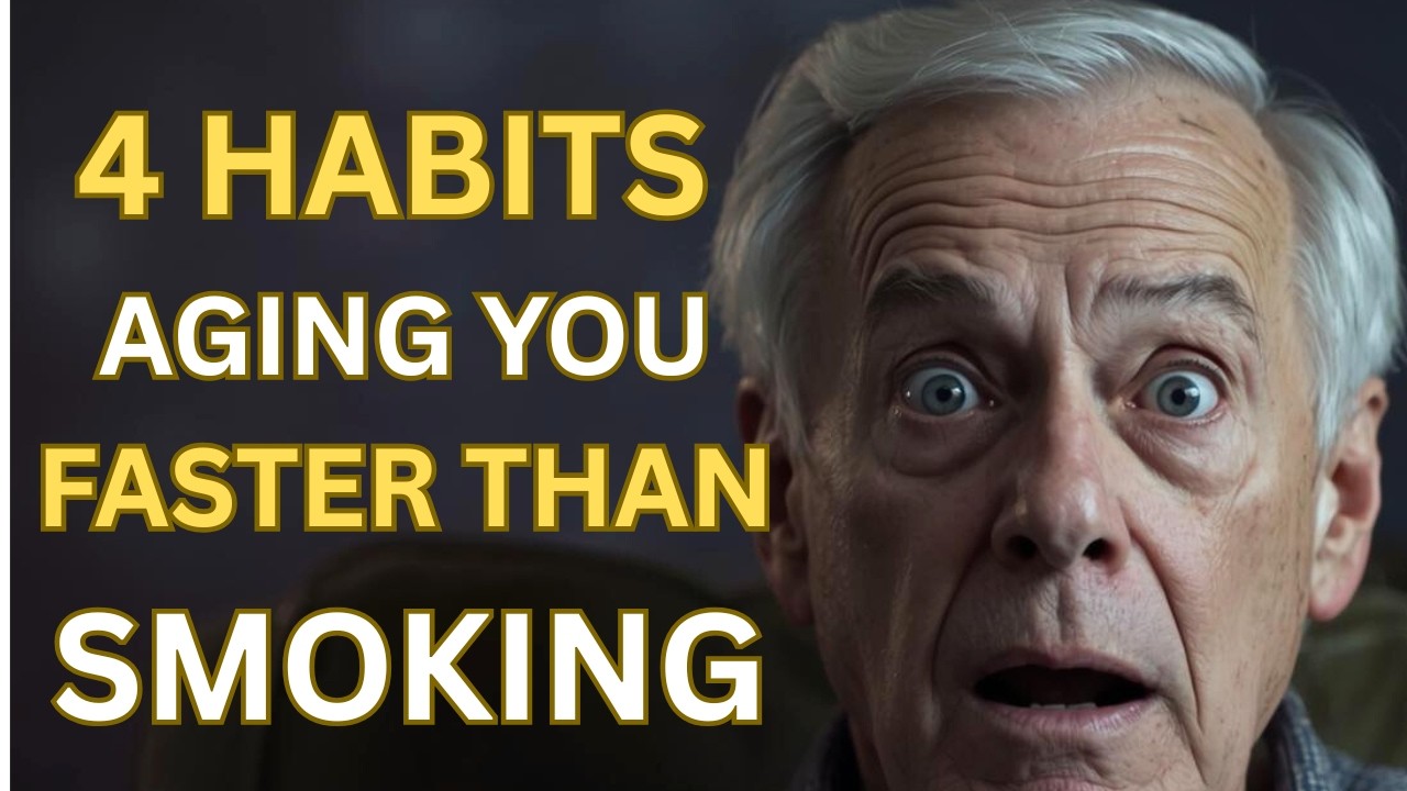 4 Habits Aging You Faster Than Smoking After 60 (Staying Up Late Is Only Third)