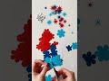 Paper Flowers, 4th of July Decor, DIY Decor, Crafty Mama Life, Paper Crafting, Summer DIY Decoration