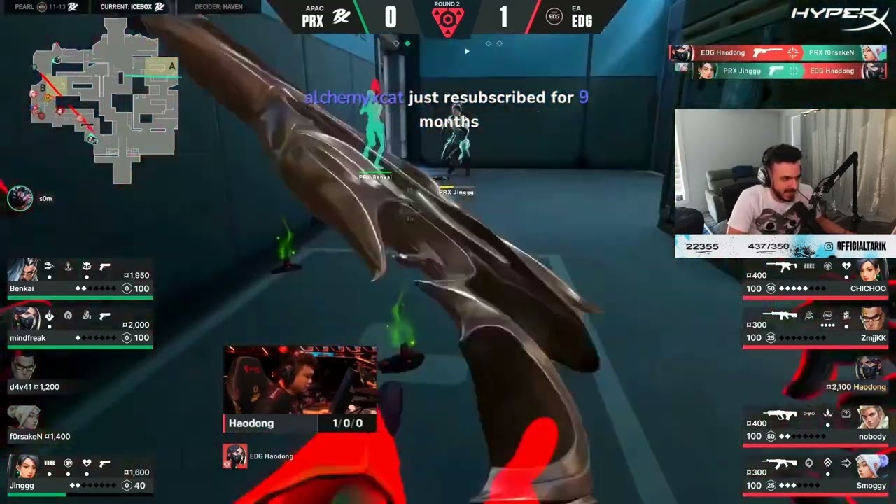EDG Haodong Lost Himself After He Kills PRX F0rsaken | Valorant Champions 2022