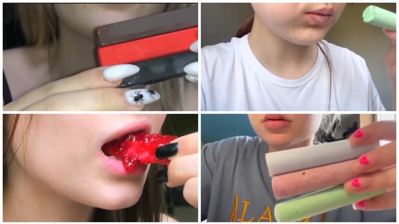 ASMR || CHALK STICKS - YouTube