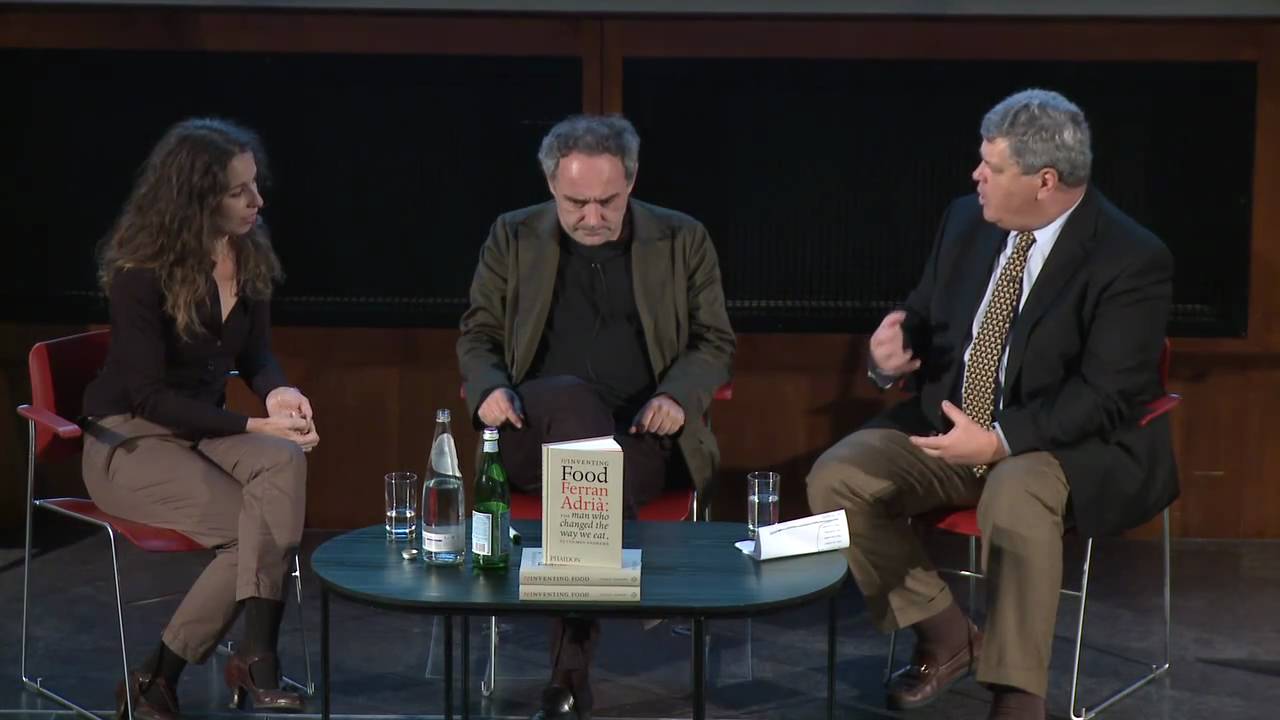 Ferran Adrià in conversation with Colman Andrews - YouTube