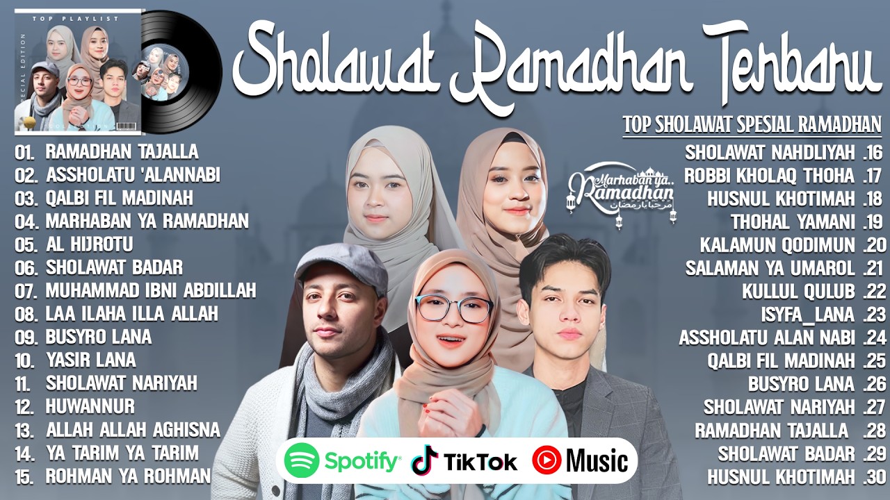 PLAYLIST BULAN RAMADHAN 2026 - MAHER ZAIN, ADZANDO DAVEMA, NISSA SABYAN, AI KHODIJAH & RISA SOLIHAH