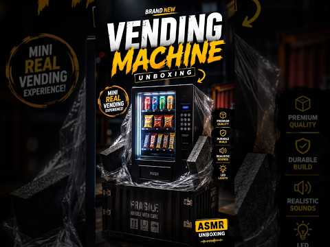 Thumbnail for Unboxing My Brand NEW Vending Machine! 🎰📦 (Passive Income 2026)