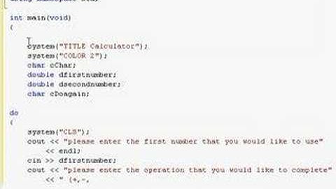 c++ Programming Tutorial 2 (Part 1 of 2)