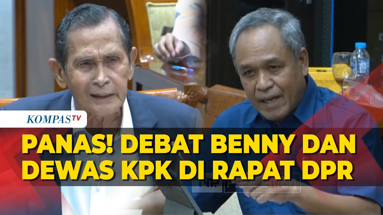 Panas! Debat Anggota Komisi III Benny K Harman dan Ketua Dewas KPK di Rapat DPR