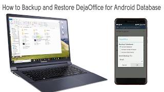 how to back up and restore a dejaoffice for android database - 2 ways to back up