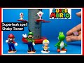 SUPER MARIO Shaky Tower spel uitpakken en spelen | Family Toys Collector