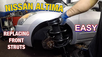 How to replace front struts on Nissan altima 2009