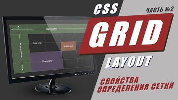 CSS Grid Layout. Свойства определения сетки grid-template и другие
