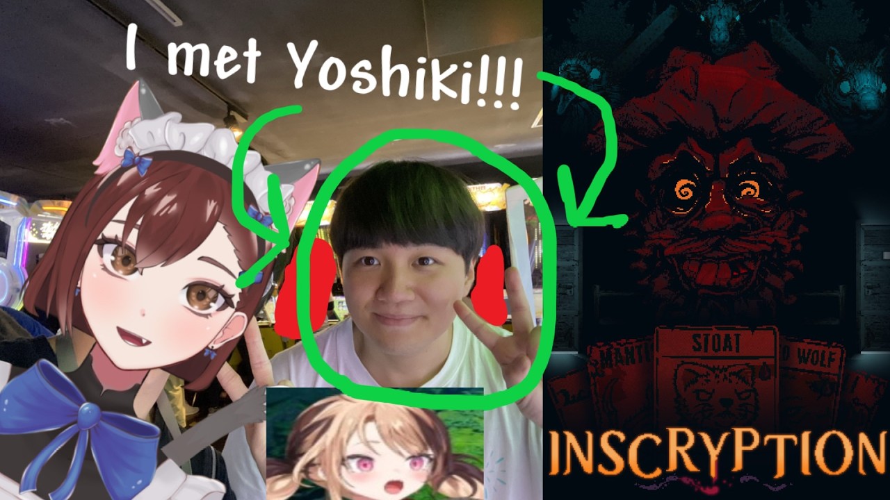 [EN/JP] Yapping about my trip to meet Yoshiki and trying a new game!!!