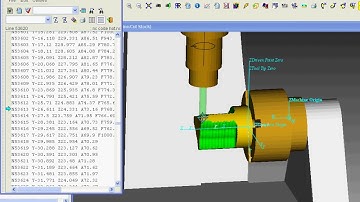 4 axis milling CNC simulation : Programing for 4 axis CATIA