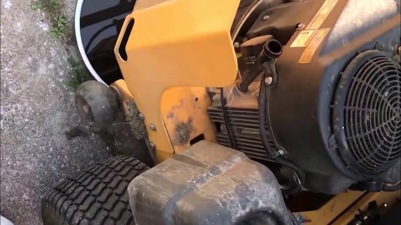 Hustler raptor zero turn mower. Quick video guide on how to change the