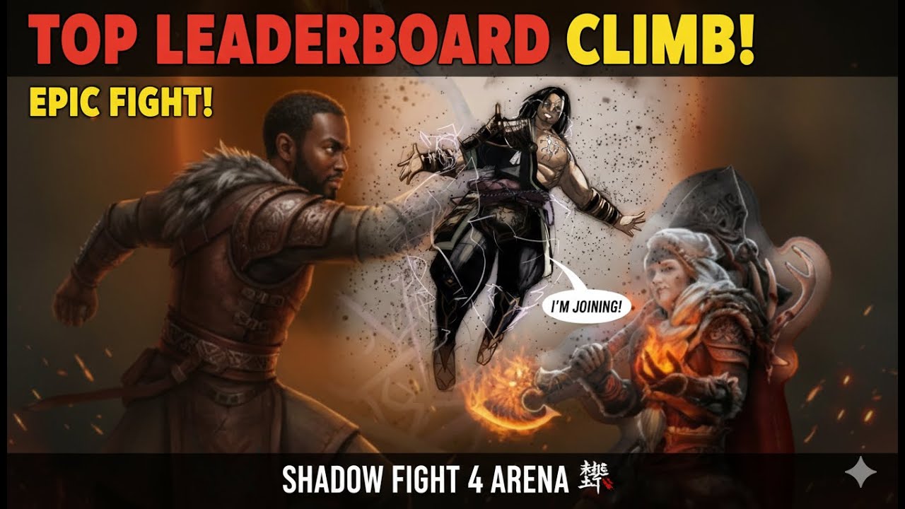 Shadow Fight 4 Arena Speed Ranking Leaderboard! - 2700🏆