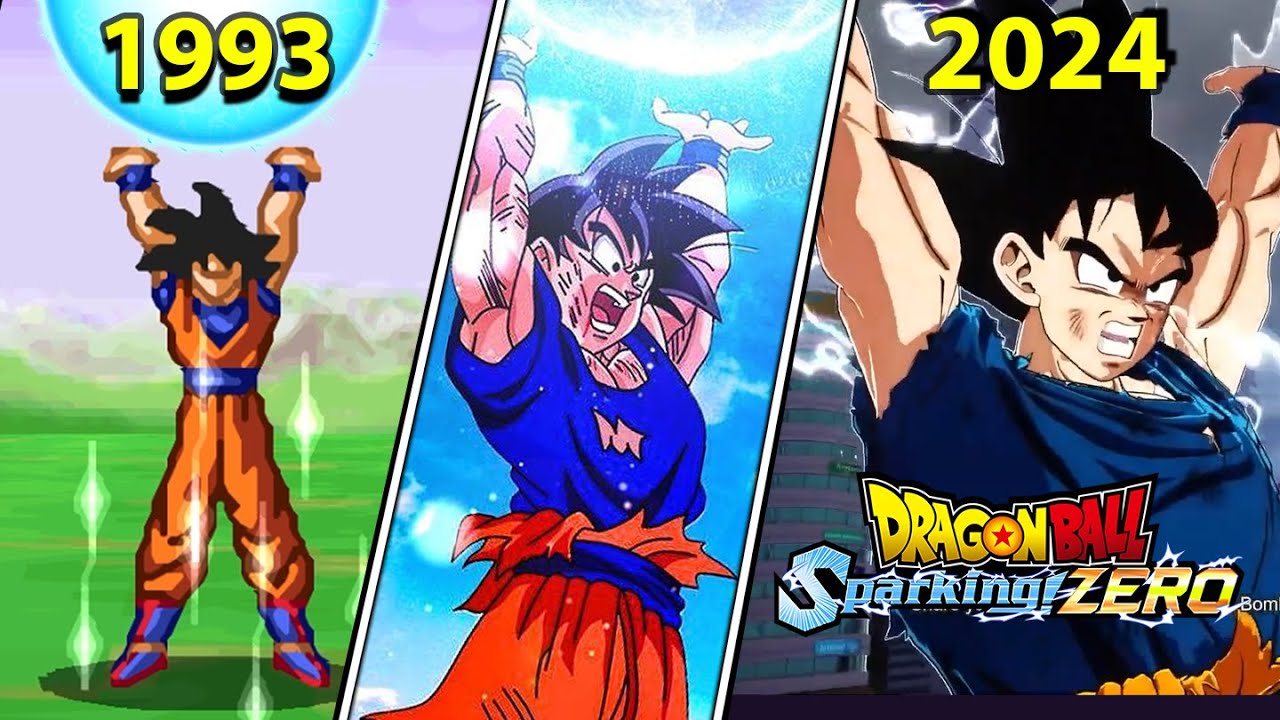 Evolution Of Spirit Bomb (1993-2024)