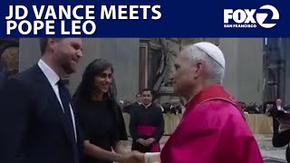 Vice President JD Vance meets with Pope Leo XIV | KTVU