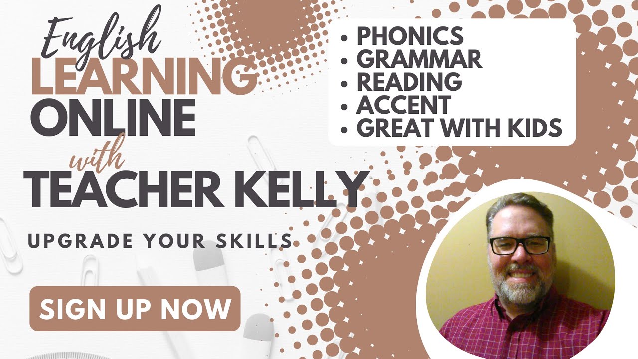 English Learning Online With Teacher Kelly YouTube English learning online with teacher kelly youtube