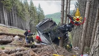 Italy cable car accident leaves 14 dead