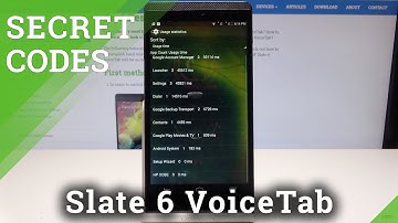 Secret Codes HP Slate 6 VoiceTab - Hidden Mode / Secret Options