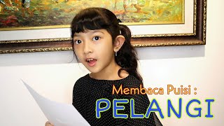 Membaca Puisi Pelangi Karya : Syufrida | Tugas Sekolah Bahasa Indonesia Kelas 2 SD