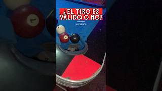 Este Tiro Es Válido O Fue Falta ??🎱🔥 #billiards #pool1 #billar #8ballpool