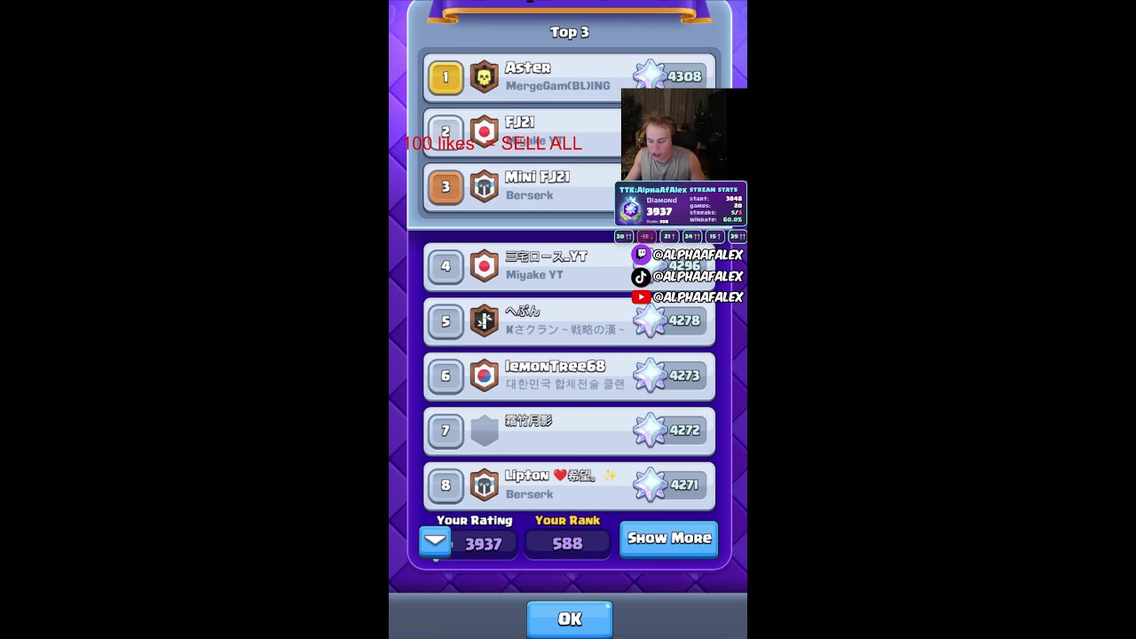 GOAT OF MERGE TACTICS!!! RANK 1 NOW!!! MAKING HISTORY!!!