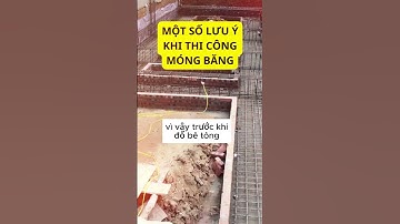 Một Số Lưu Ý Khi Thi Công Móng Băng |Bosshome TV #shorts