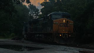 CSX M427 working at NC with an interesting lashup but not [7-24-23]