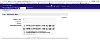 Setting Up a New Class in Pearson