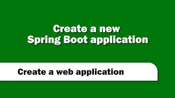 Spring Boot - How to create an application using Spring Initializr