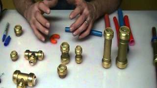How to use sharkbite fittings for easy fix. Plumbing Tips!