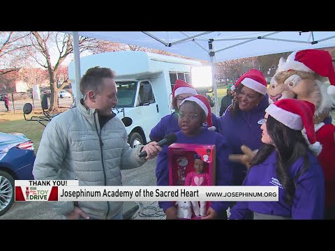 Josephinum Academy of the Sacred Heart at Morning News Toy Drive 2023