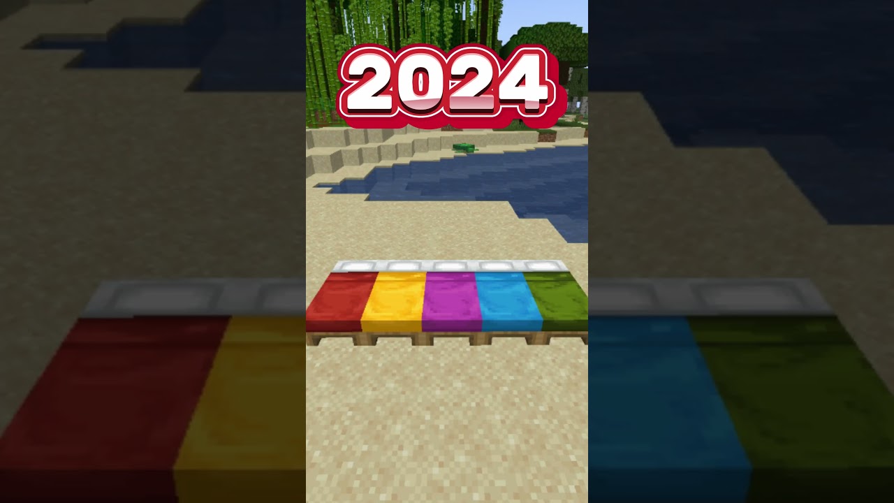 2013 VS 2024 Minecraft Nostalgia #minecraft #shorts