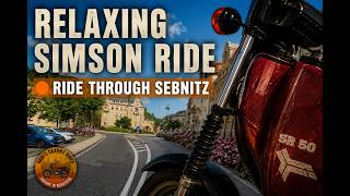 Relaxing Simson Ride Through Sebnitz | Saxony, Germany π©πͺ
