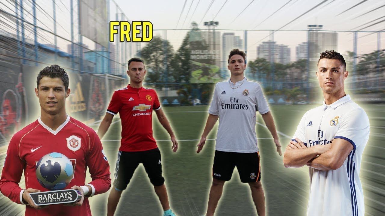 DESAFIO DO CRISTIANO RONALDO COM FRED DESIMPEDIDOS