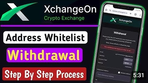 HOW TO WITHDRAWAL XCHANGEON PROFIT // FULL PROCESS VIDEO 