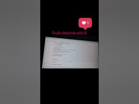 Fruits Detection using Python - YouTube