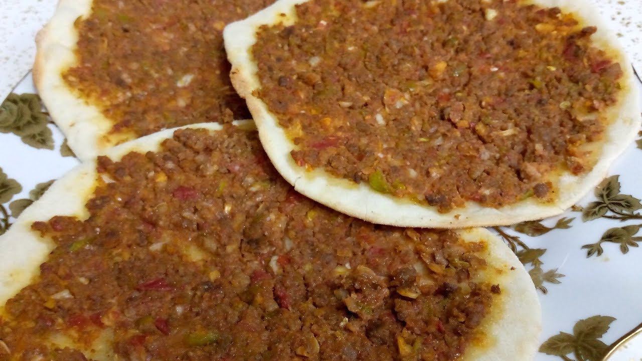 لحم بعجين بطريقتي الصحية والصحيحة