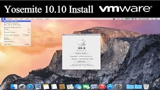 How to Install Yosemite 10 10 in Vmware Workstation  2017