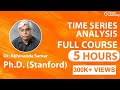 Time Series Analysis | Time Series Forecasting | Time Series Analysis in R | Ph.D. (Stanford)